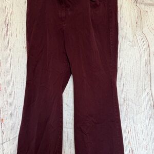 LOFT Burgundy Pants